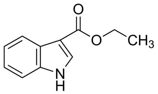 图片 吲哚-3-羧酸乙酯，Ethyl indole-3-carboxylate；96%