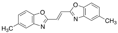 图片 1,2-双(5-甲基-2-苯并恶唑基)乙烯 [荧光增白剂135]，1,2-Bis(5-methyl-2-benzoxazolyl)ethylene；≥99%