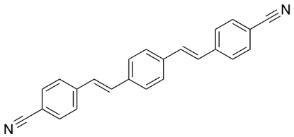 图片 1,4-双(4-氰基苯乙烯基)苯 [荧光增白剂199]，4,4'-(1,4-Phenylenebis(ethene-2,1-diyl))dibenzonitrile