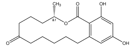 图片 玉米赤霉酮，Zearalanone [ZEA]；≥98% (TLC)