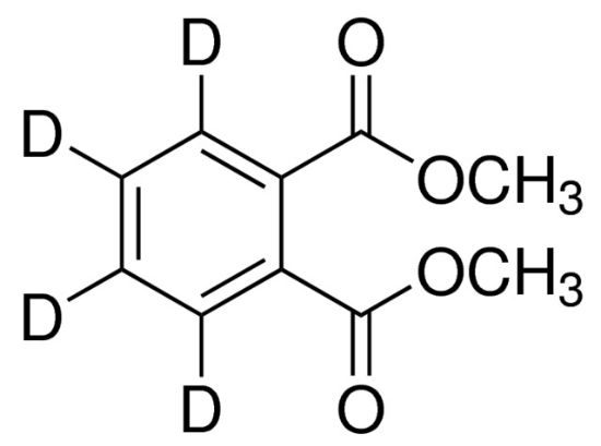 图片 邻苯二甲酸二甲酯-3,4,5,6-d4，Dimethyl phthalate-3,4,5,6-d4；analytical standard