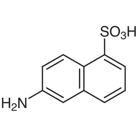 图片 6-氨基-1-萘磺酸，6-Amino-1-naphthalenesulfonic Acid；≥98.0%(HPLC)