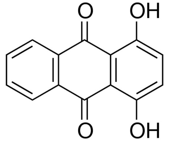 图片 1,4-二羟基蒽醌 [醌茜]，1,4-Dihydroxyanthraquinone [Quinizarin]；purum, ≥98.0% (HPLC), powder, red-brown