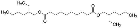 图片 癸二酸二(2-乙基己基)酯，Bis(2-ethylhexyl) sebacate [BEHS, DOS]；≥97.0% (GC)
