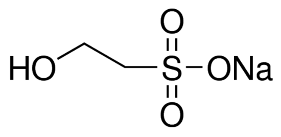图片 2-羟乙基磺酸钠盐，2-Hydroxyethanesulfonic acid sodium salt；for synthesis, ≥98.0%