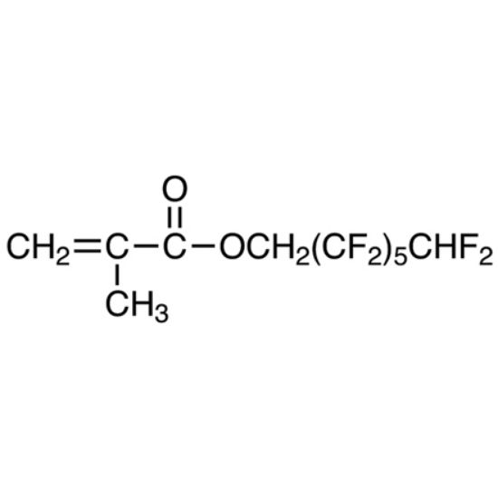 图片 甲基丙烯酸2,2,3,3,4,4,5,5,6,6,7,7-十二氟庚酯，2,2,3,3,4,4,5,5,6,6,7,7-Dodecafluoroheptyl Methacrylate；≥99.0%(GC)