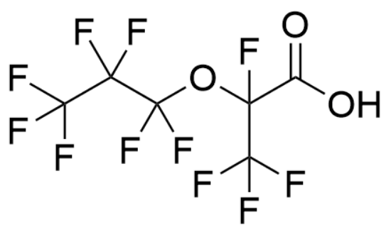 图片 全氟2-甲基-3-氧杂己酸，Perfluoro(2-Methyl-3-Oxahexanoic) Acid；≥99%