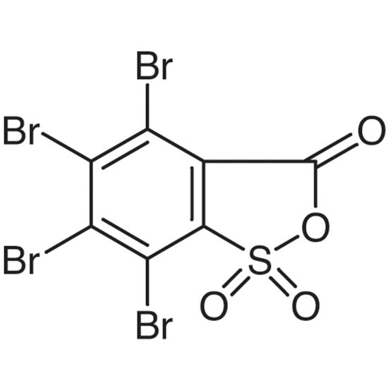 图片 四溴-2-磺基苯甲酸环酐，Tetrabromo-2-sulfobenzoic acid cyclic anhydride；≥99%(GC)