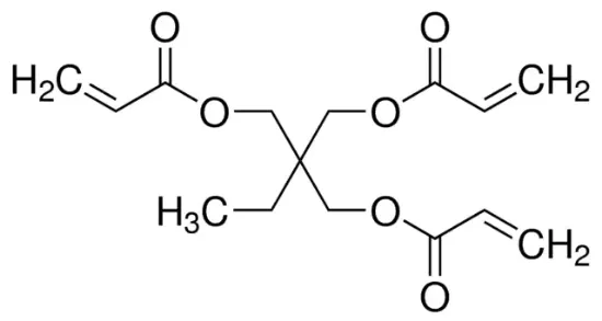 图片 三羟甲基丙烷三丙烯酸酯，Trimethylolpropane triacrylate [TMPTA]；contains 600 ppm monomethyl ether hydroquinone as inhibitor, technical grade