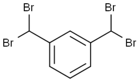 图片 α,α,α',α'-四溴间二甲苯，alpha,alpha,alpha’,alpha’-Tetrabromo-m-xylene；≥96.0%(GC)