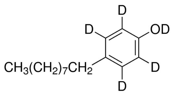 图片 4-壬基酚-D4，4-n-Nonylphenol-2,3,5,6-d4, OD；98 atom % D, 98% (CP)