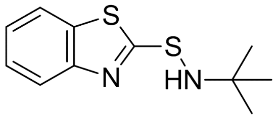 图片 N-叔丁基-2-苯并噻唑次磺酰胺，N-tert-Butyl-2-benzothiazolesulfenamide