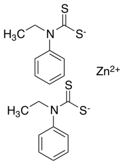 图片 N-乙基-N-苯基二硫代氨基甲酸锌，Zinc N-Ethyl-N-phenyldithiocarbamate；≥99.0%