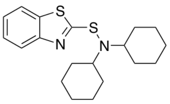 图片 促进剂DZ (DCBS)，S-(Benzo[d]thiazol-2-yl)-N,N-dicyclohexylthiohydroxylamine