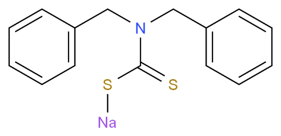图片 二苄基二硫代氨基甲酸钠水合物，Sodium dibenzylcarbamodithioate；≥99.0%