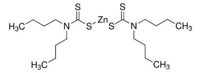 图片 二丁基二硫代氨基甲酸锌(II)，Zinc(II) dibutyldithiocarbamate；≥99.0%(T)