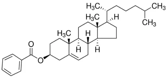 图片 胆固醇苯甲酸酯 [十四碳酸甲酯]，Cholesteryl benzoate [CB]；98%