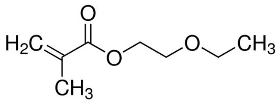 图片 甲基丙烯酸-2-乙氧基乙酯，2-Ethoxyethyl methacrylate；contains 100 ppm hydroquinone monomethyl ether as inhibitor, 99%