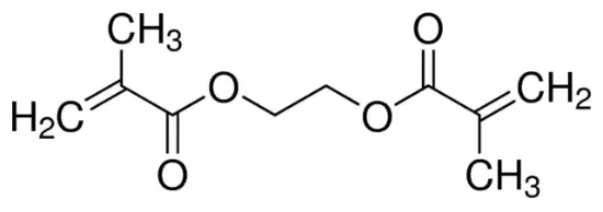 图片 乙二醇二甲基丙烯酸酯，Ethylene glycol dimethacrylate [EGDMA]；98%, contains 90-110 ppm monomethyl ether hydroquinone as inhibitor