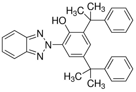 图片 2-(2H-苯并三唑-2-基)-4,6-二(1-甲基-1-苯基乙基)苯酚，2-(2H-Benzotriazol-2-yl)-4,6-bis(1-methyl-1-phenylethyl)phenol