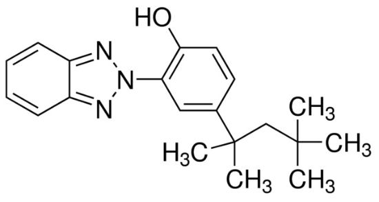图片 2-(2'-羟基-5'-叔辛基苯基)苯并三唑，2-(2H-Benzotriazol-2-yl)-4-(1,1,3,3-tetramethylbutyl)phenol；98%