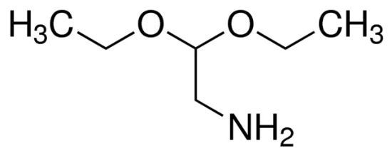 图片 氨基乙醛缩二乙醇 [氨基乙缩醛]，Aminoacetaldehyde diethyl acetal；98%