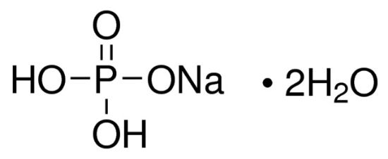 图片 磷酸二氢钠二水合物，Sodium phosphate monobasic dihydrate；purum p.a., crystallized, ≥99.0% (T)