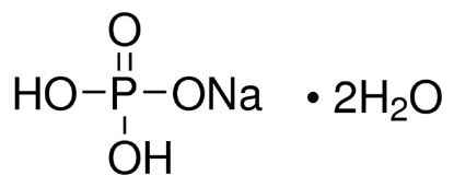 图片 磷酸二氢钠二水合物，Sodium phosphate monobasic dihydrate；meets analytical specification of Ph. Eur., BP, USP, FCC, E 339, 98-100.5% (calc. to the dried substance)