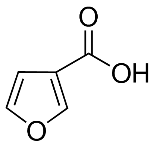 图片 3-糠酸 [3-呋喃甲酸]，3-Furoic acid；98%