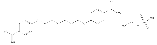 图片 己脒定二(羟乙基磺酸)盐，Hexamidine diisethionate