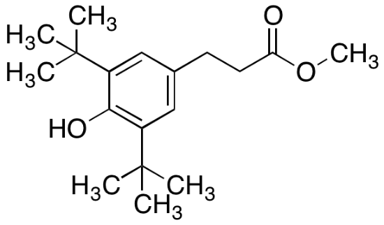 图片 3-(3,5-二叔丁基-4-羟基苯基)丙酸甲酯，Methyl 3-(3,5-di-tert-butyl-4-hydroxyphenyl)propanoate；99%(GC)