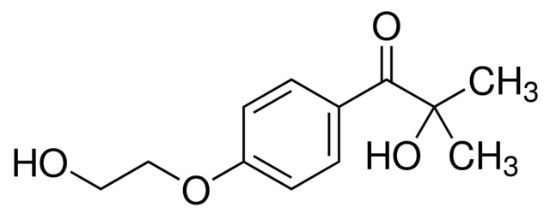 图片 2-羟基-4′-(2-羟乙氧基)-2-甲基苯丙酮，2-Hydroxy-4′-(2-hydroxyethoxy)-2-methylpropiophenone；98%