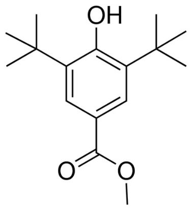 显示明细 3,5-二叔丁基-4-羟基苯甲酸甲酯,Methyl 3,5-Di-tert-butyl-4-hydroxybenzoate 图片 3,5-二叔丁基-4-羟基苯甲酸甲酯,Methyl 3,5-Di-tert-butyl-4-hydroxybenzoate