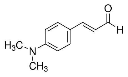 图片 4-二甲基氨基肉桂醛，4-(Dimethylamino)cinnamaldehyde [DMAC, DMACA]；chromogenic reagent for indoles and flavanols, ≥98% (HPLC)