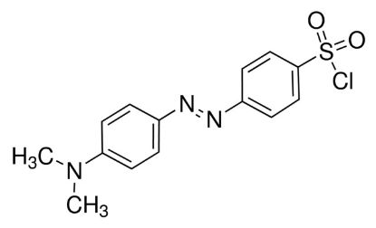 图片 4-(二甲氨基)偶氮苯-4′-磺酰氯，4-(Dimethylamino)azobenzene-4′-sulfonyl chloride [DABS-Cl]；≥97.5% (AT)