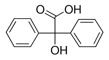 图片 二苯基羟基乙酸 [二苯乙醇酸]，Benzilic acid；≥99%