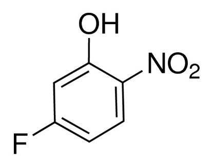 图片 5-氟-2-硝基苯酚，5-Fluoro-2-nitrophenol；99%