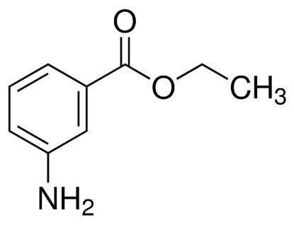 图片 3-氨基苯甲酸乙酯，Ethyl 3-aminobenzoate；reference material, ≥97.0% (GC)