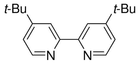图片 4,4′-二叔丁基-2,2′-联吡啶，4,4′-Di-tert-butyl-2,2′-dipyridyl [BBBPY]；98%