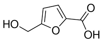 图片 5-羟甲基-2-呋喃甲酸，5-Hydroxymethyl-2-furancarboxylic acid；≥99%