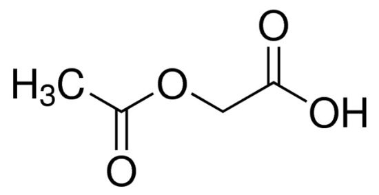 图片 乙酰氧基乙酸，Acetoxyacetic acid；99%