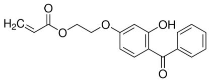 图片 2-丙烯酸-2-(4-苯甲酰-3-羟苯氧基)乙基酯，2-(4-Benzoyl-3-hydroxyphenoxy)ethyl acrylate；98%