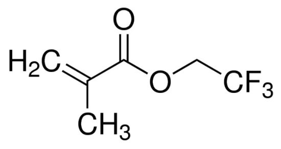 图片 2,2,2-三氟乙基甲基丙烯酸酯，2,2,2-Trifluoroethyl methacrylate [TFEMA]；contains 50-200 ppm MEHQ as inhibitor, 99%