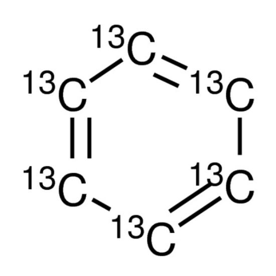 图片 苯-13C6，Benzene-13C6；99 atom % 13C, 99% (CP)