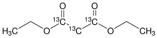图片 丙二酸二乙酯-1,2,3-13C3，Diethyl malonate-1,2,3-13C3；99 atom % 13C