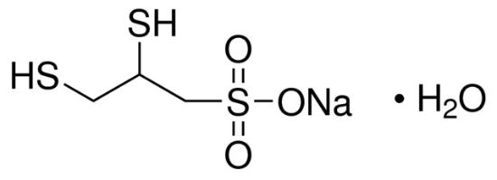 图片 2,3-二巯基丙烷磺酸钠一水合物，Sodium 2,3-dimercaptopropanesulfonate monohydrate [DMPS]；95%