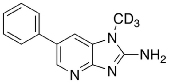 图片 2-氨基-1-甲基-6-苯基咪唑并[4,5-b]吡啶-d3，2-Amino-1-methyl-6-phenylimidazo[4,5-b]pyridine-d3 [PhIP-D3]