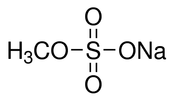 图片 硫酸甲酯钠盐，Methyl sulfate sodium salt