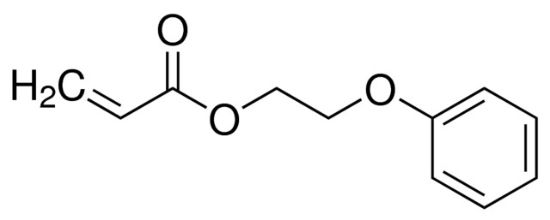 图片 乙二醇苯基醚丙烯酸酯，Ethylene glycol phenyl ether acrylate [PA, EGPEA]；contains 75-125 ppm hydroquinone as inhibitor, 0-120 ppm hydroquinone monomethyl as inhibitor