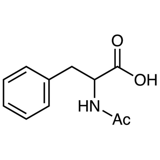 图片 N-乙酰-DL-苯丙氨酸，N-Acetyl-DL-phenylalanine；≥98.0%(HPLC)